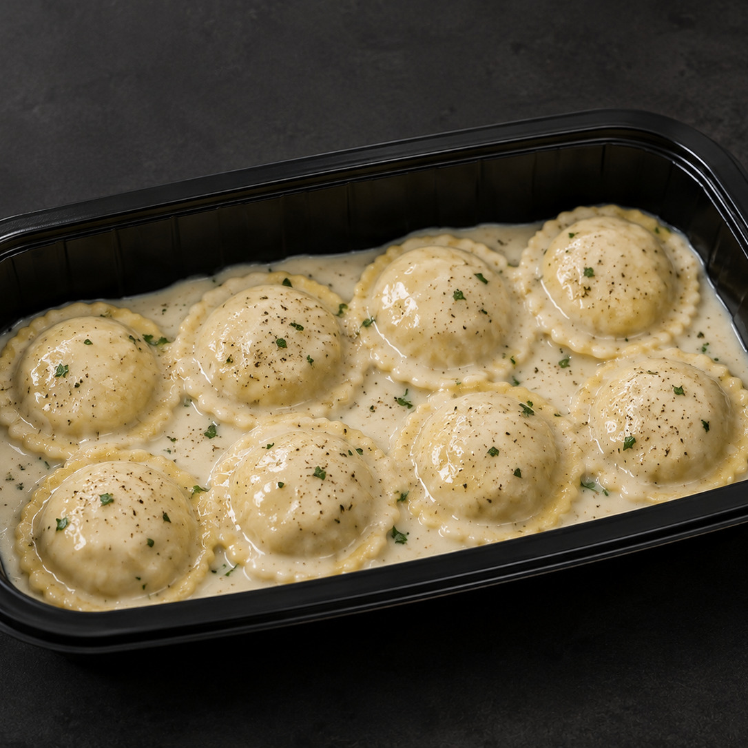el yapımı 5 peynirli Ravioli makarna