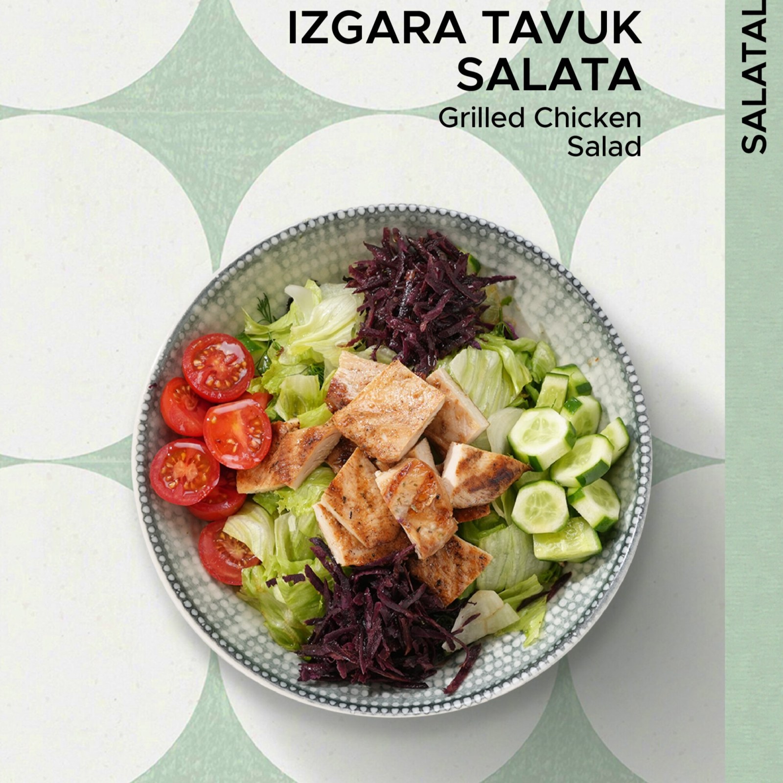 Izgara Tavuklu Salata