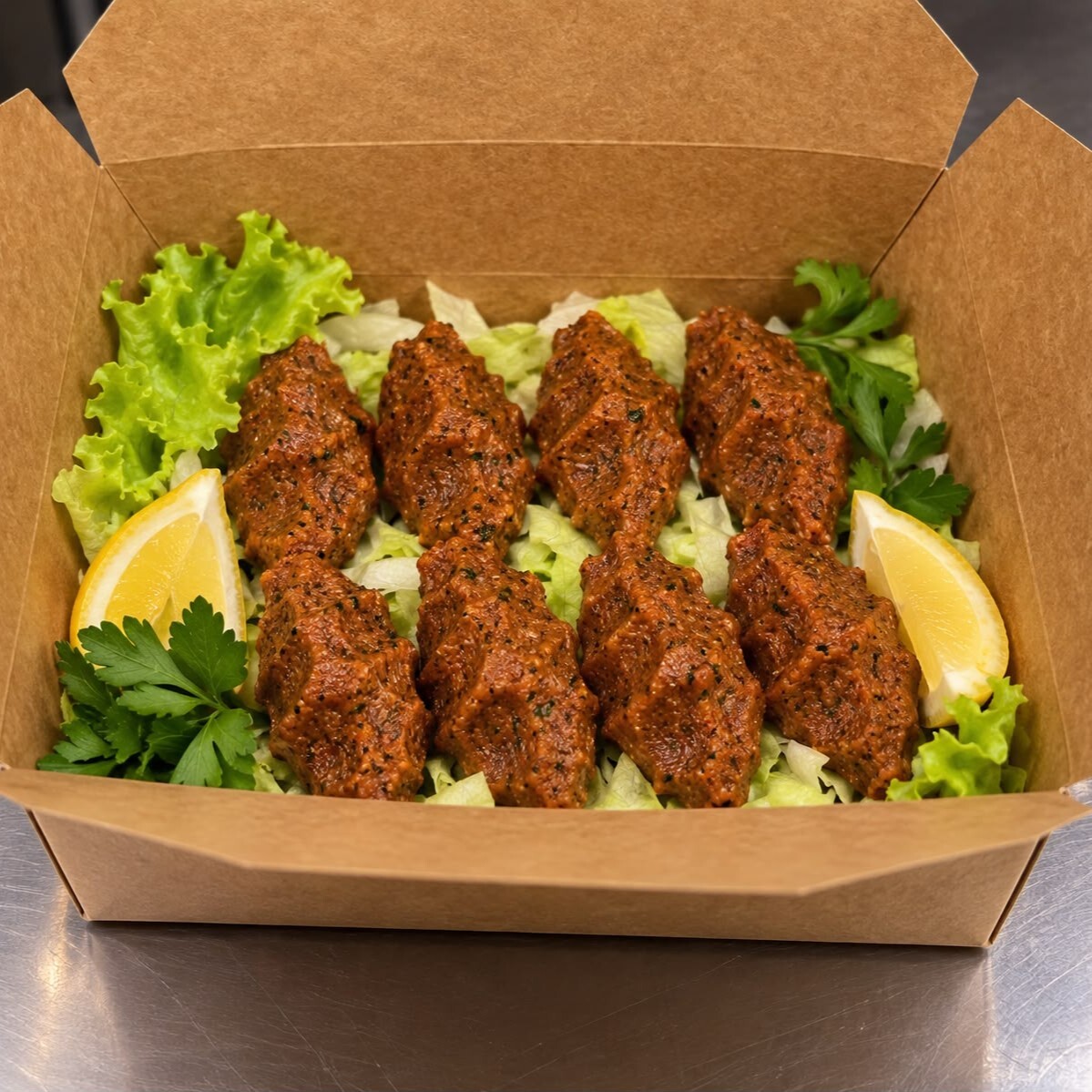 Zeytinyağlı Çiğ Köfte (8 Adet)(250 gr.)