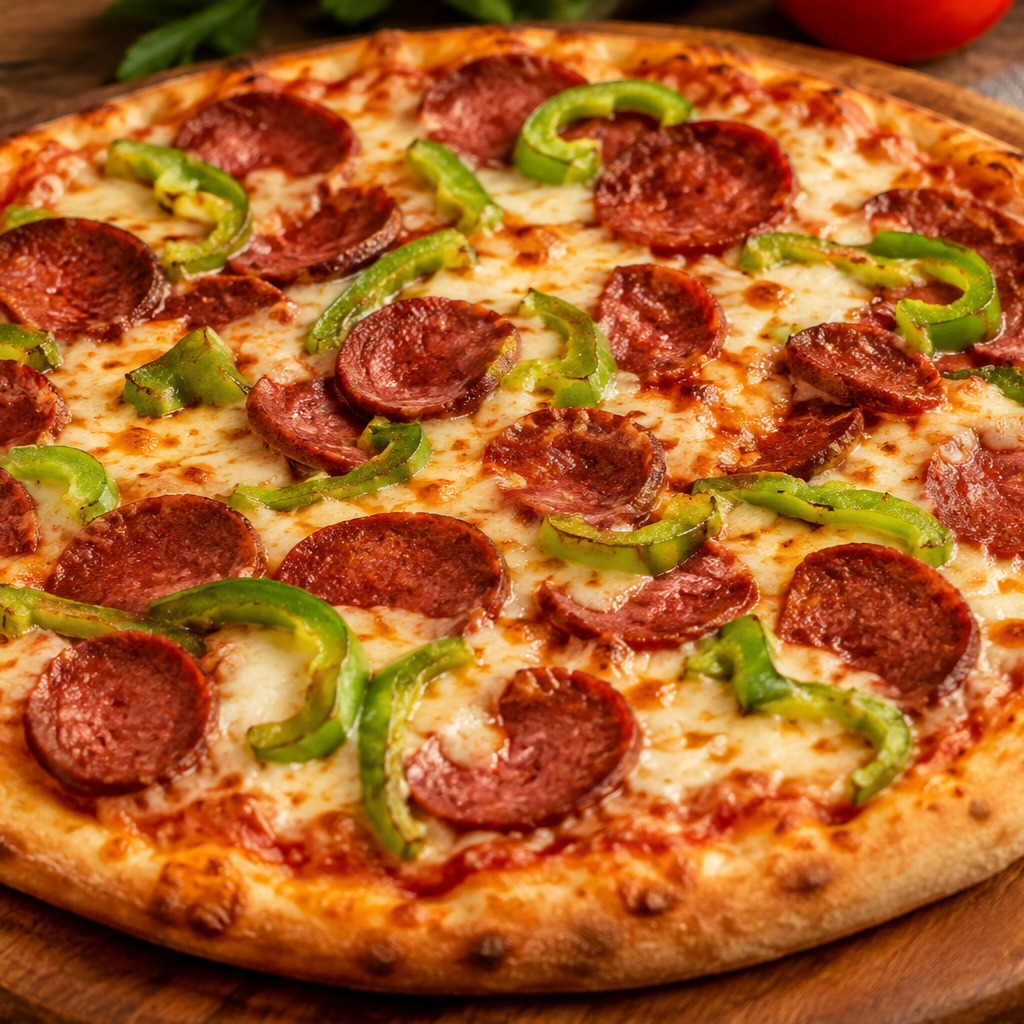 Sucuklu Pizza (Büyük Boy)