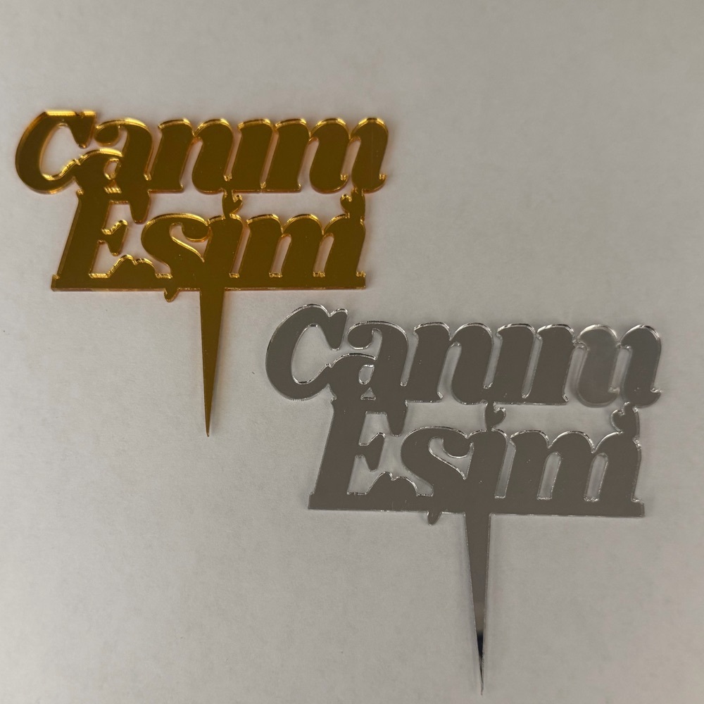 Canım Eşim Pasta Pleksi