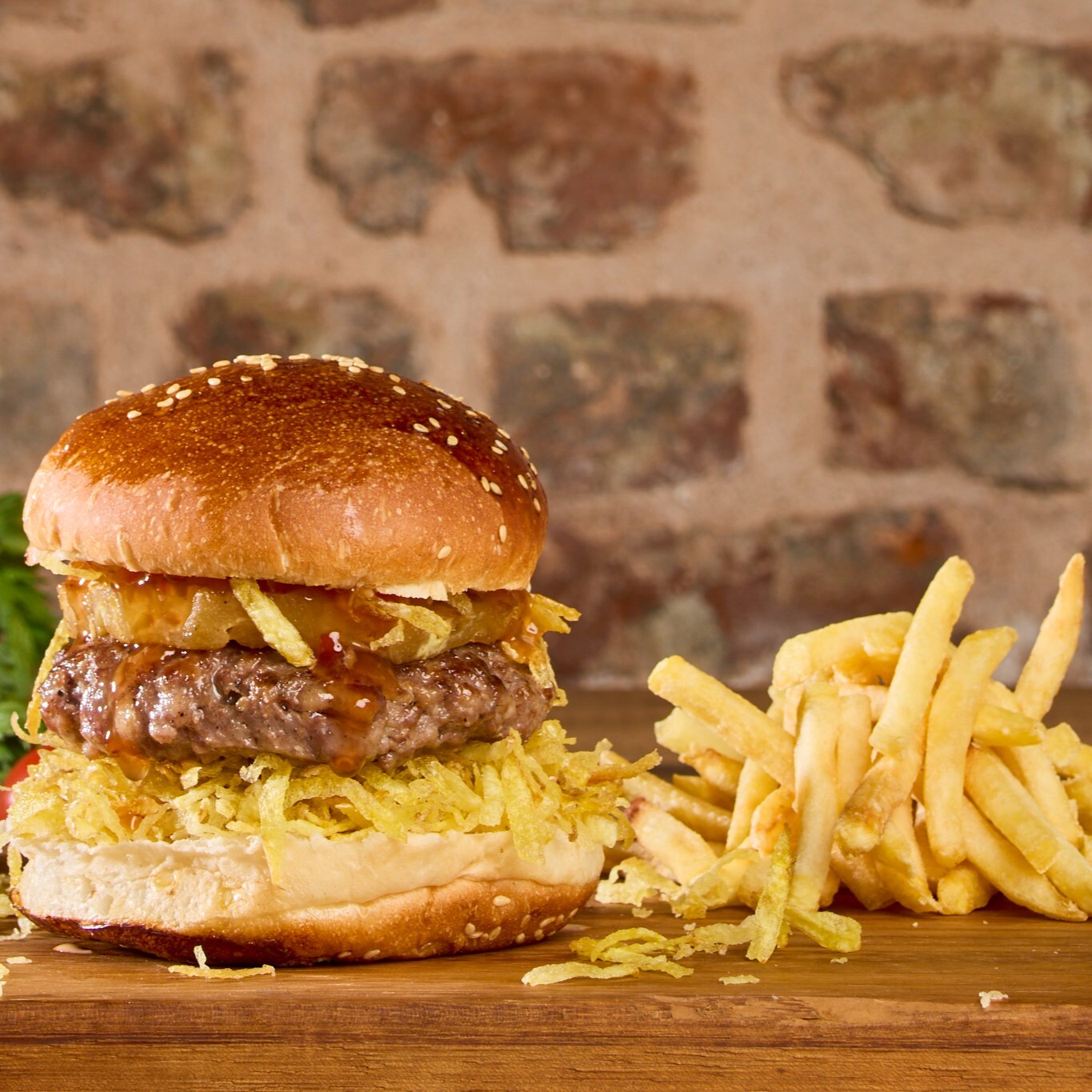 Bıg Wave Burger: (130 Gr)