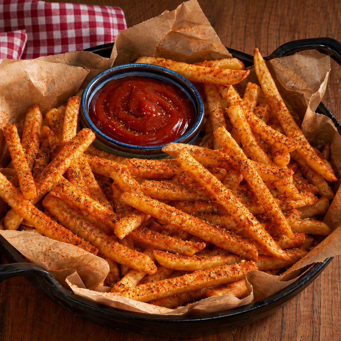 Baharatlı Patates Kızartması
