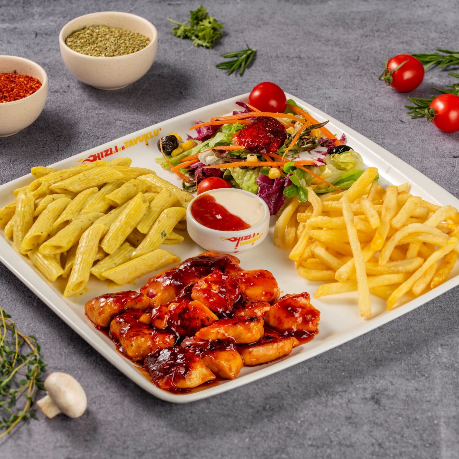 Bi'Chili Soslu (az acılı)