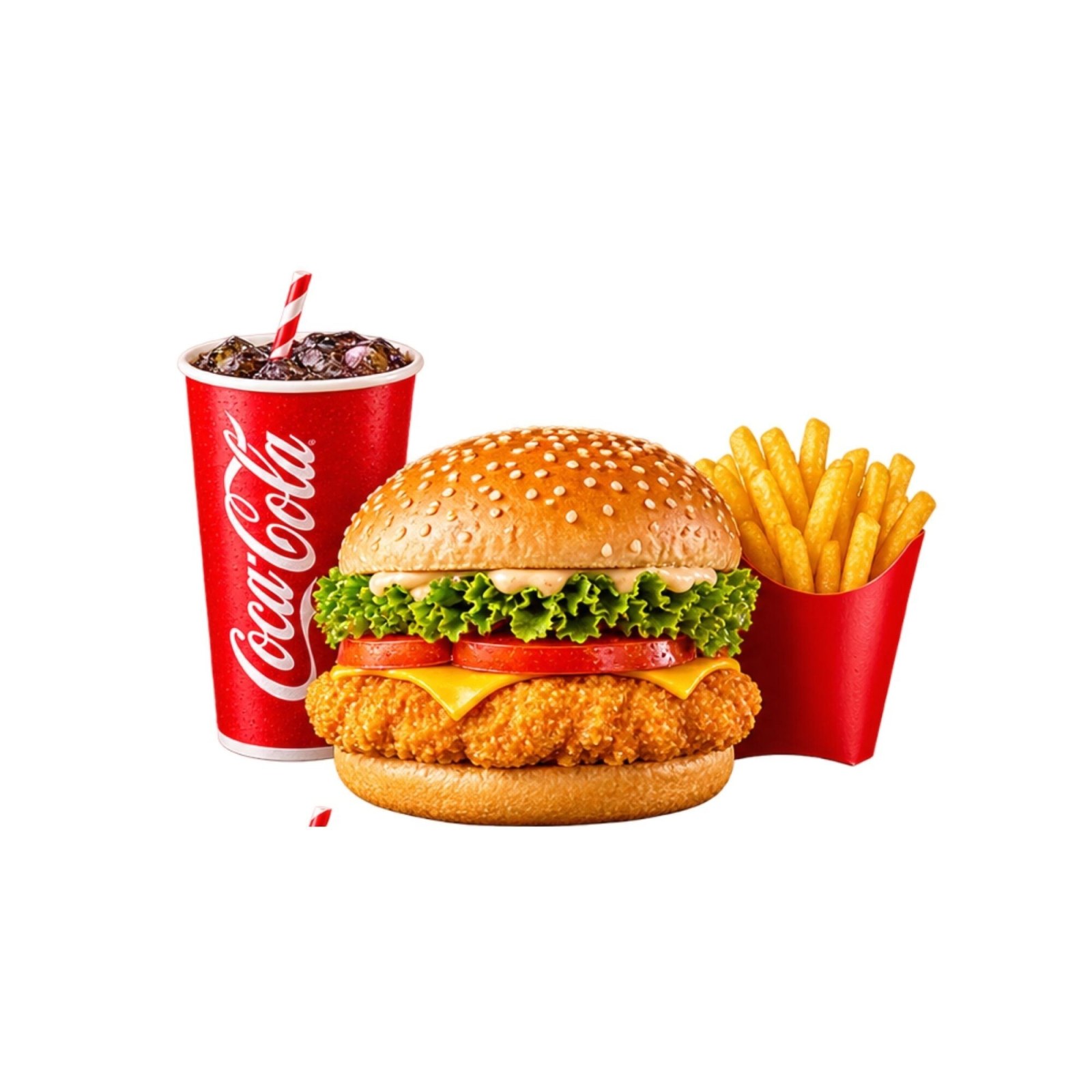Tavuk Burger Menü