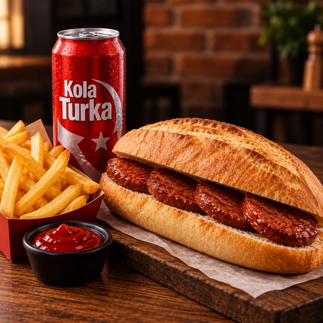 Ekmek Arası Sucuk Menü