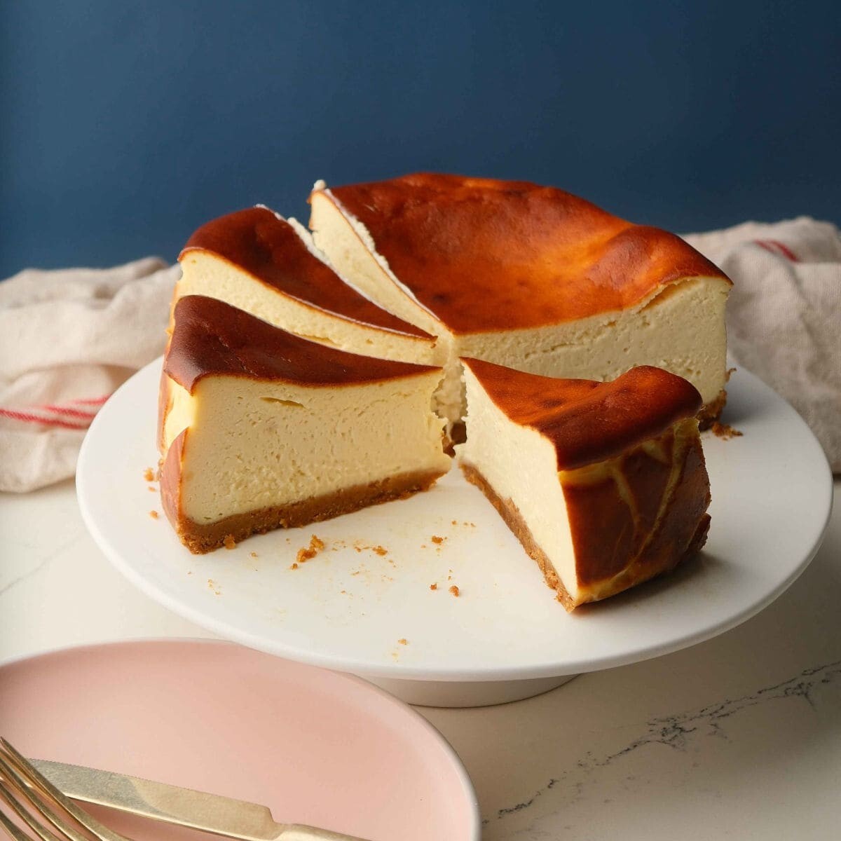 San Sabastian Cheescake