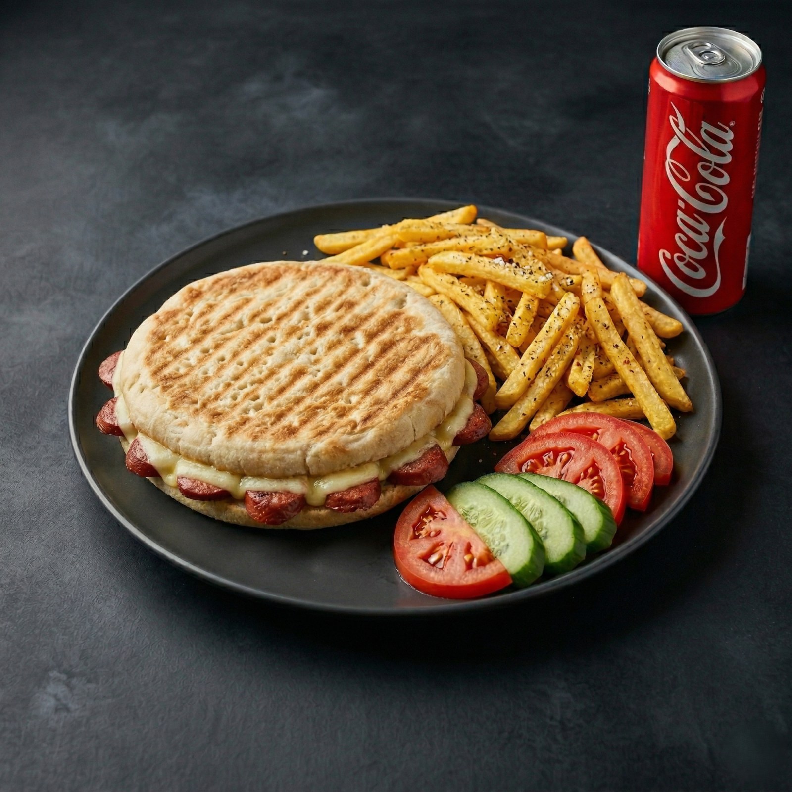 Bazlamalı Karışık Menü / Flatbread Mixed Toast Menu