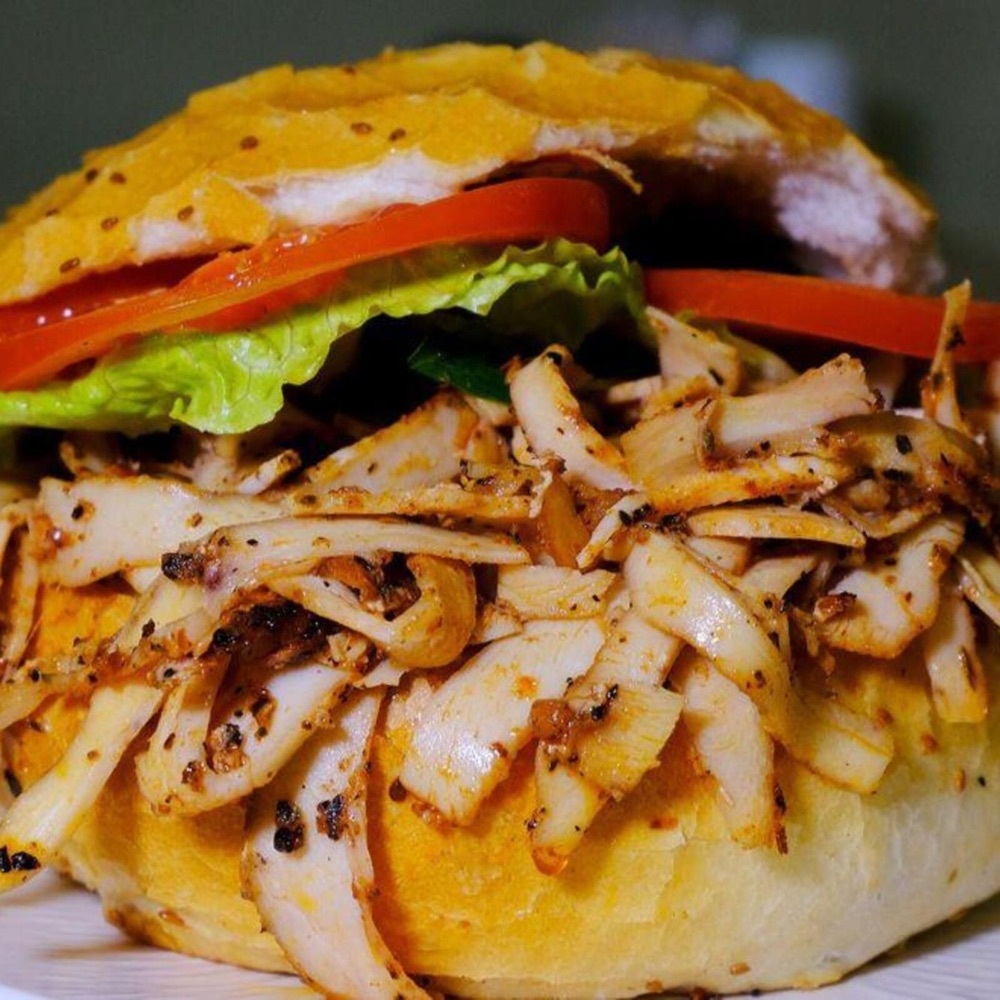 Tavuk Döner Burger / Dabıl / (150 gr),