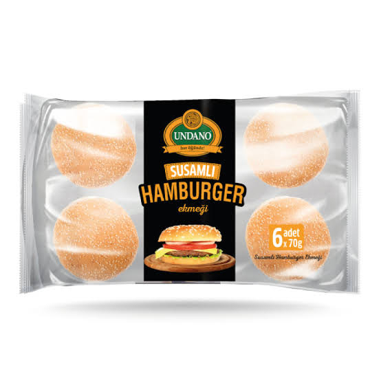 6'LI hamburger ekmeği