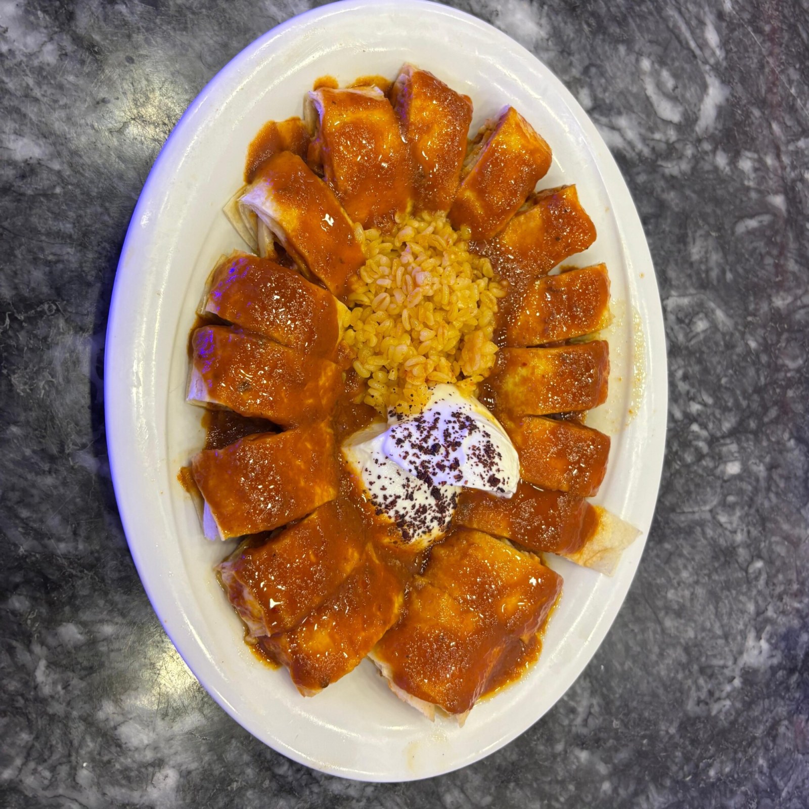 Beyti Kebap Acılı Yada Acısız Adana Kebaptan