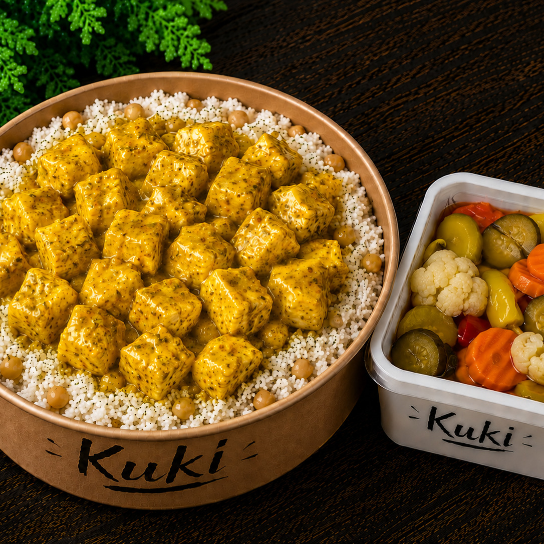 Köri Soslu Tavuklu Pilav 500 gr Toplam