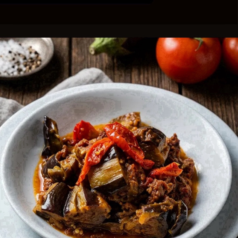 Patlıcan Musakka & Pirinç Pilavı