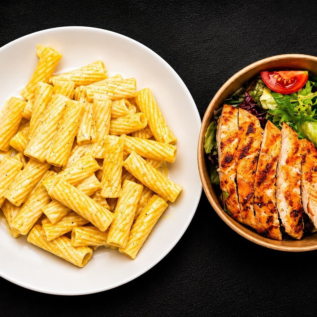 Izgara Tortiglioni Makarna