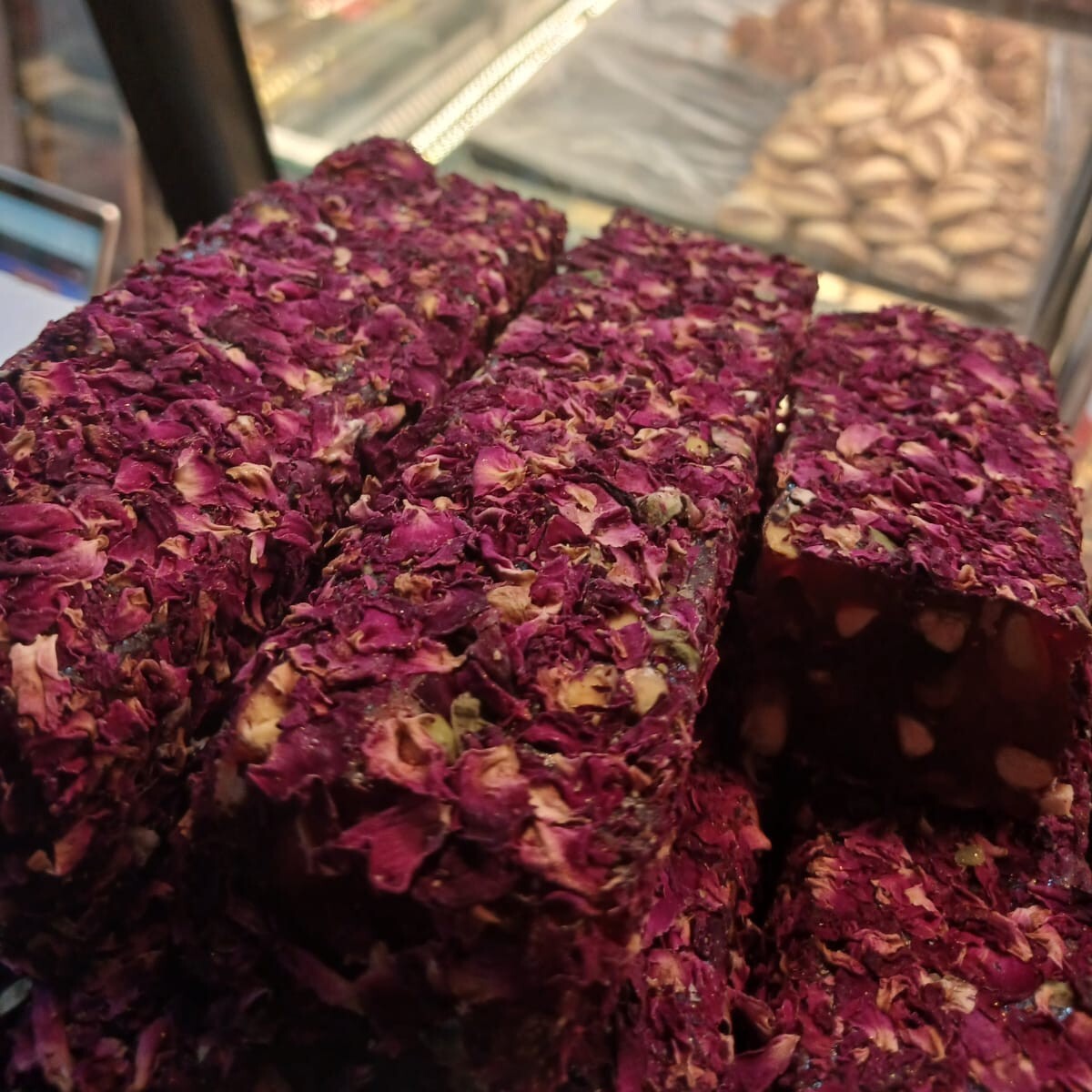 Güllü Fitil Lokum ( 1000 Gr )