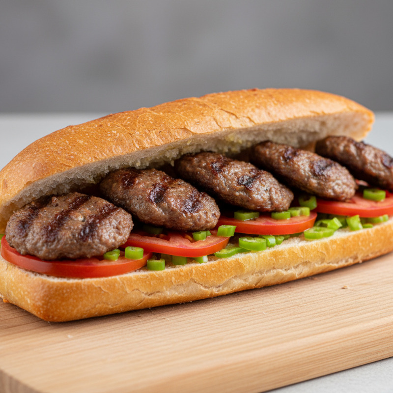 Yarım Ekmek Arası Izgara Köfte Menü