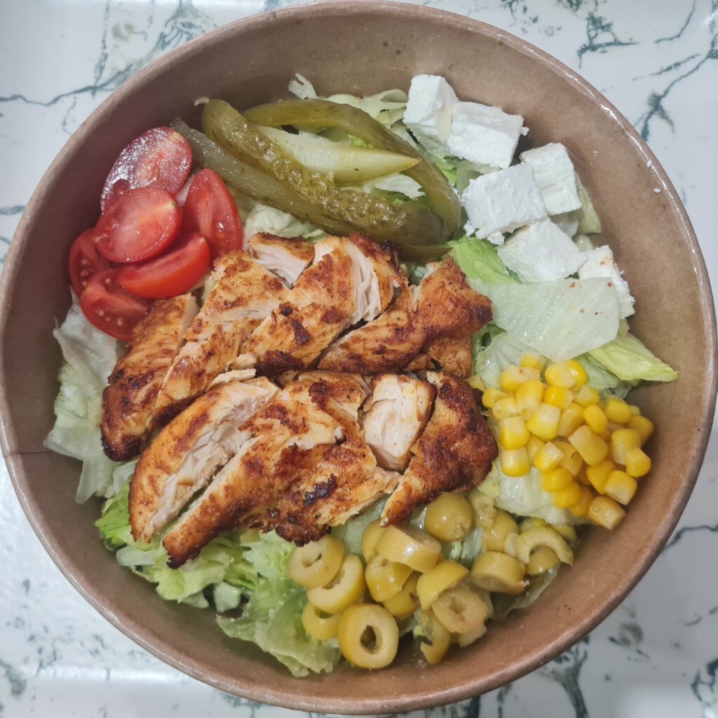 Sporcu Izgara Sezar Salata & Athlete's Grilled Caesar Salad
