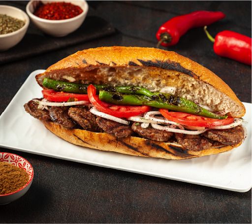 Tam Ekmek Yaprak Köfte + { Ayran }