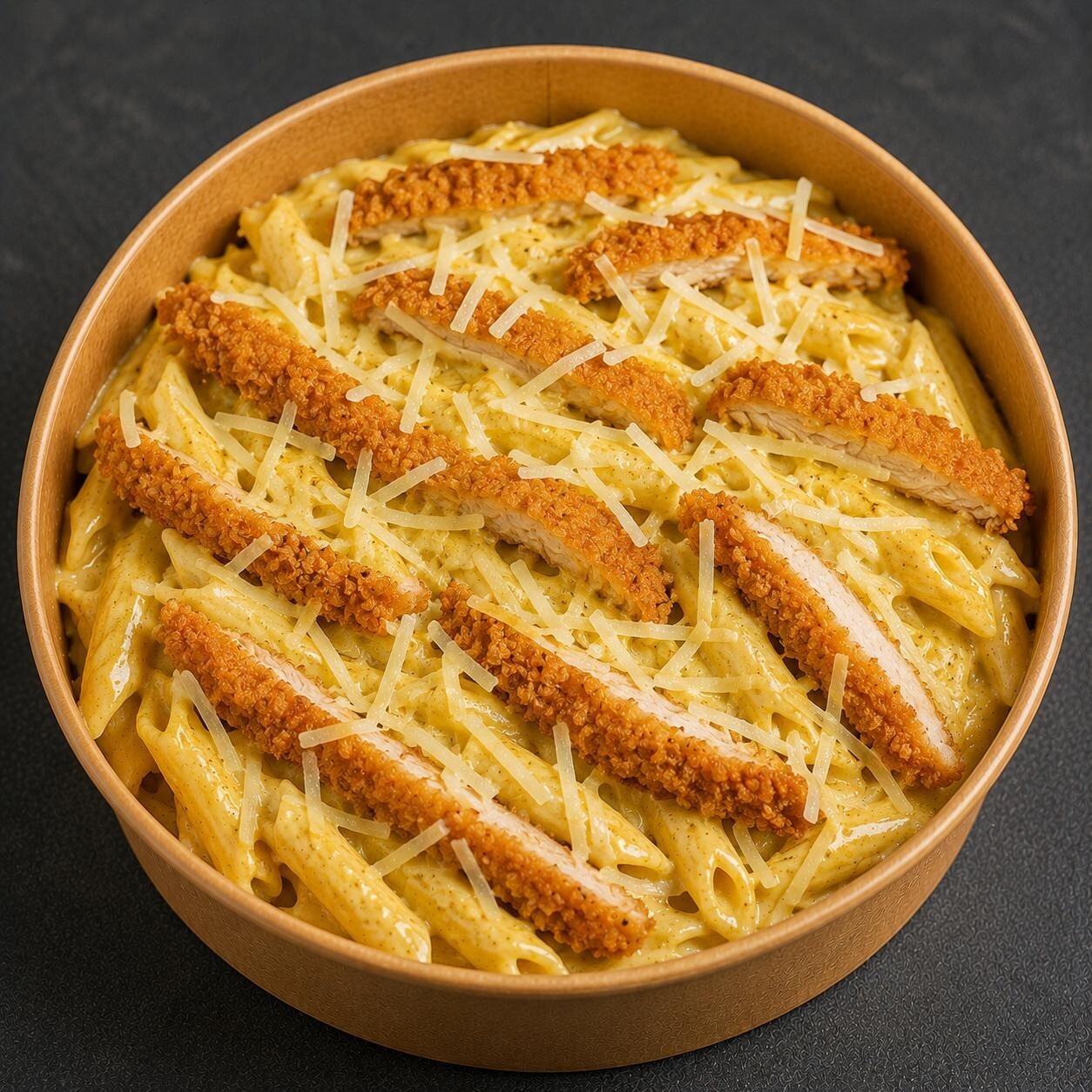 Körili Şinitzel Makarna