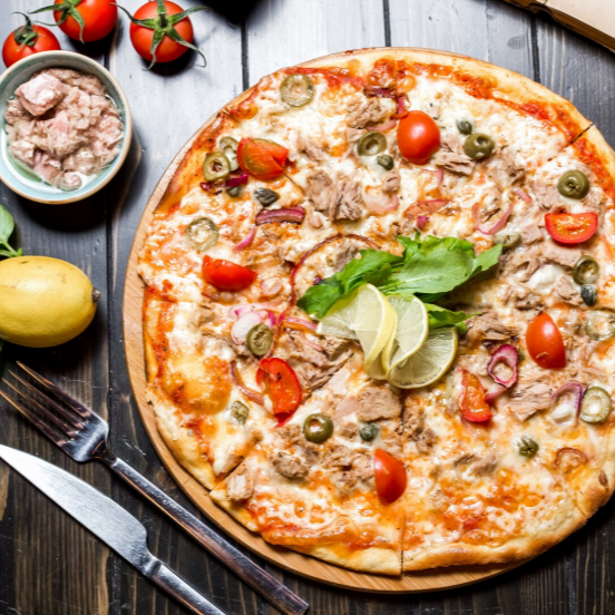 Ton Balıklı Pizza