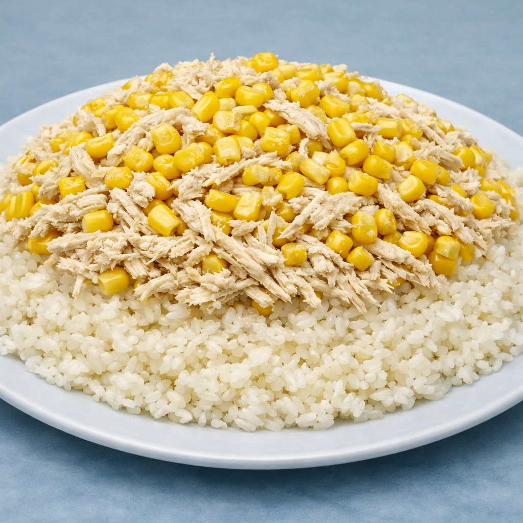 🔥 Büyük Boy Tavuklu Mısırlı Pilav (1.5 Porsiyon)