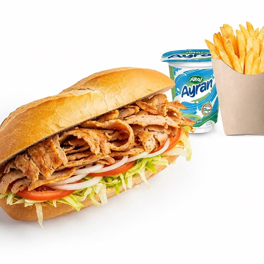 Sandviç Tavuk Döner Menüsü