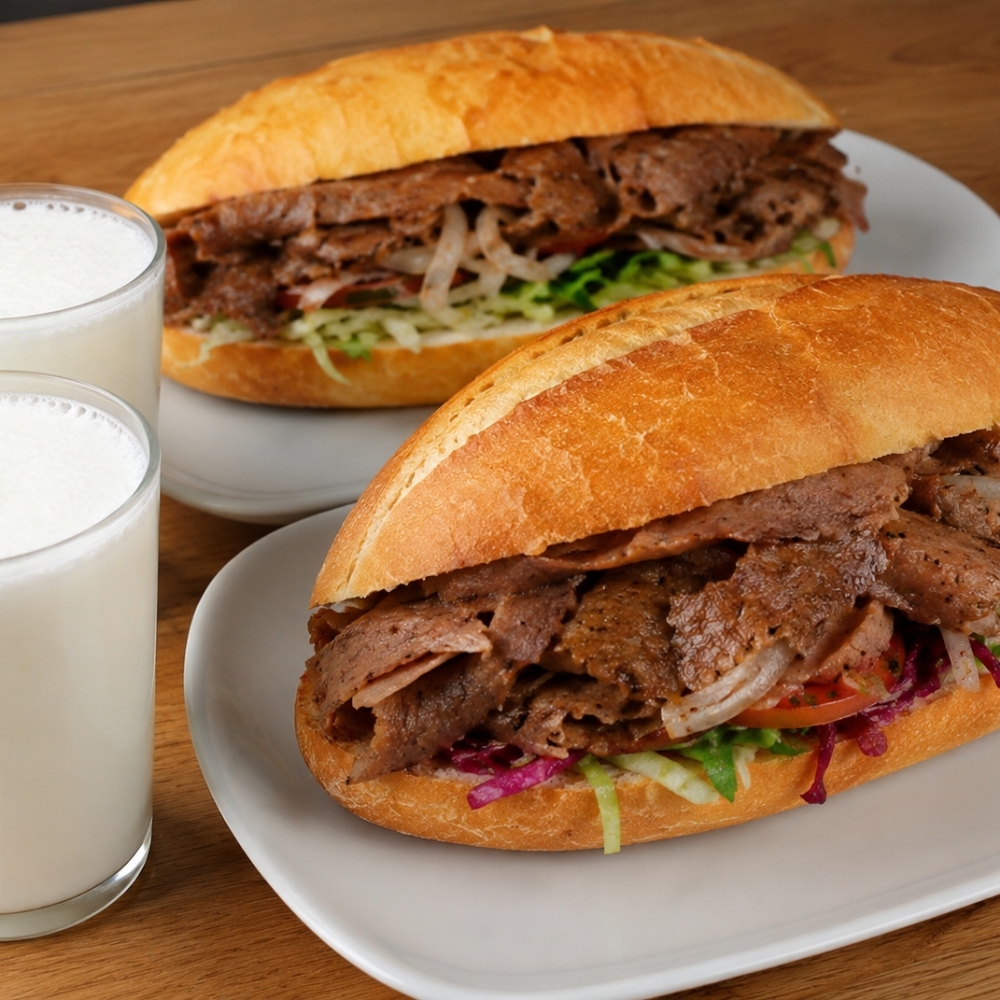 2ADET TAM EKMEK ET DÖNER