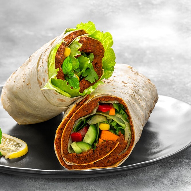 Doritoslu Çiğ Köfte Dürüm