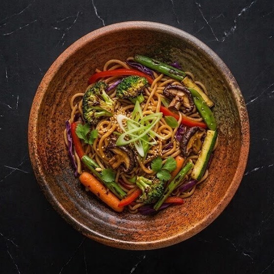 Sebzeli Noodle