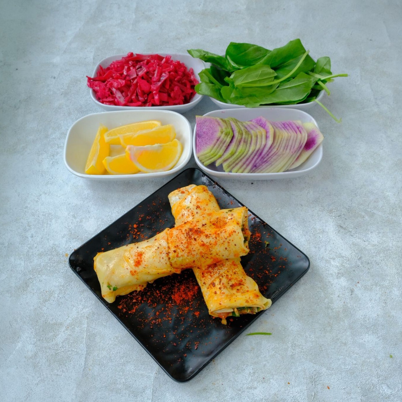 Chedarlı Tavuk Dürüm