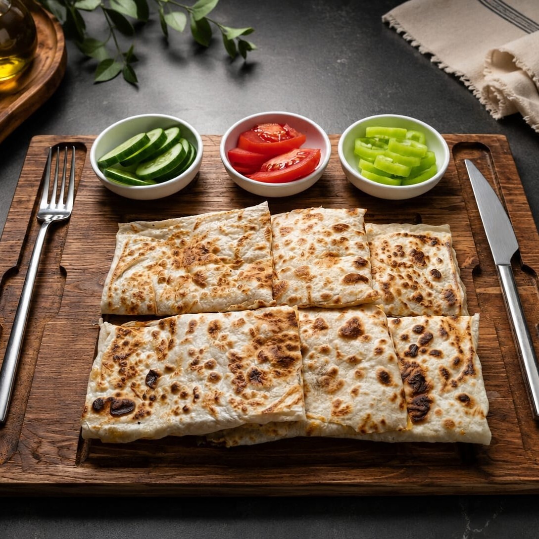 Patatesli Kaşarlı Gözleme