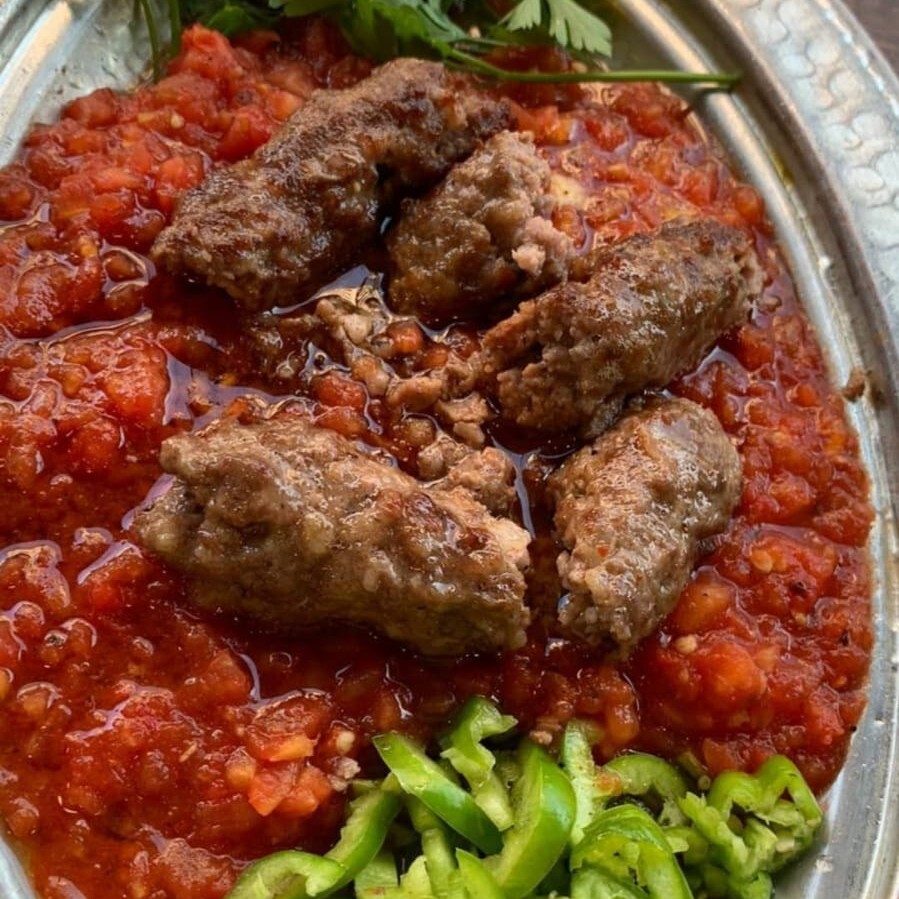 Altı Ezmeli Kebap (Kıymadan)