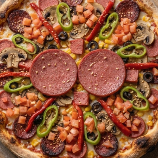 Karışık Pizza (Orta Boy)