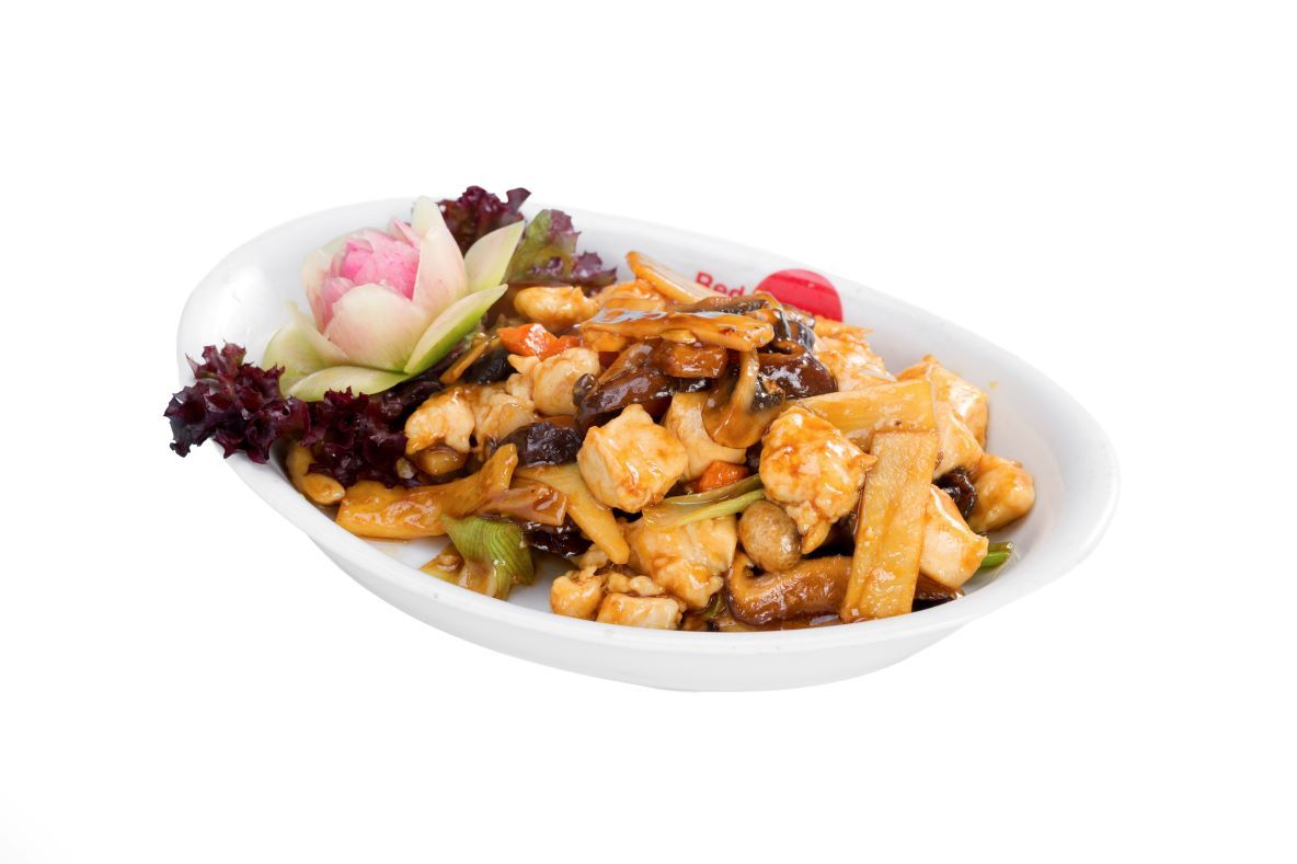 Bambu Filizli Mantarlı Tavuk