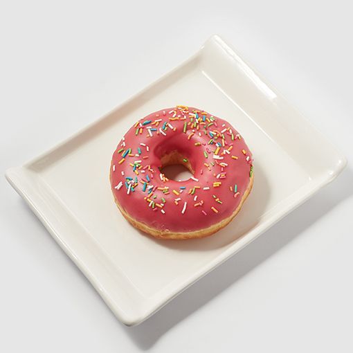 Çilekli Halka Donut