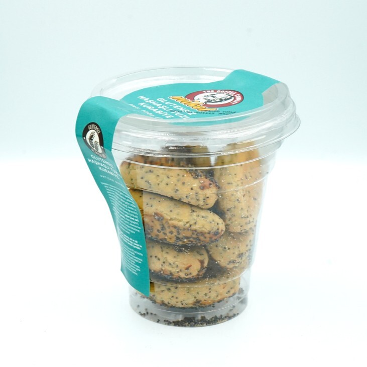 Glutensiz Haşhaşlı Tuzlu Kurabiye