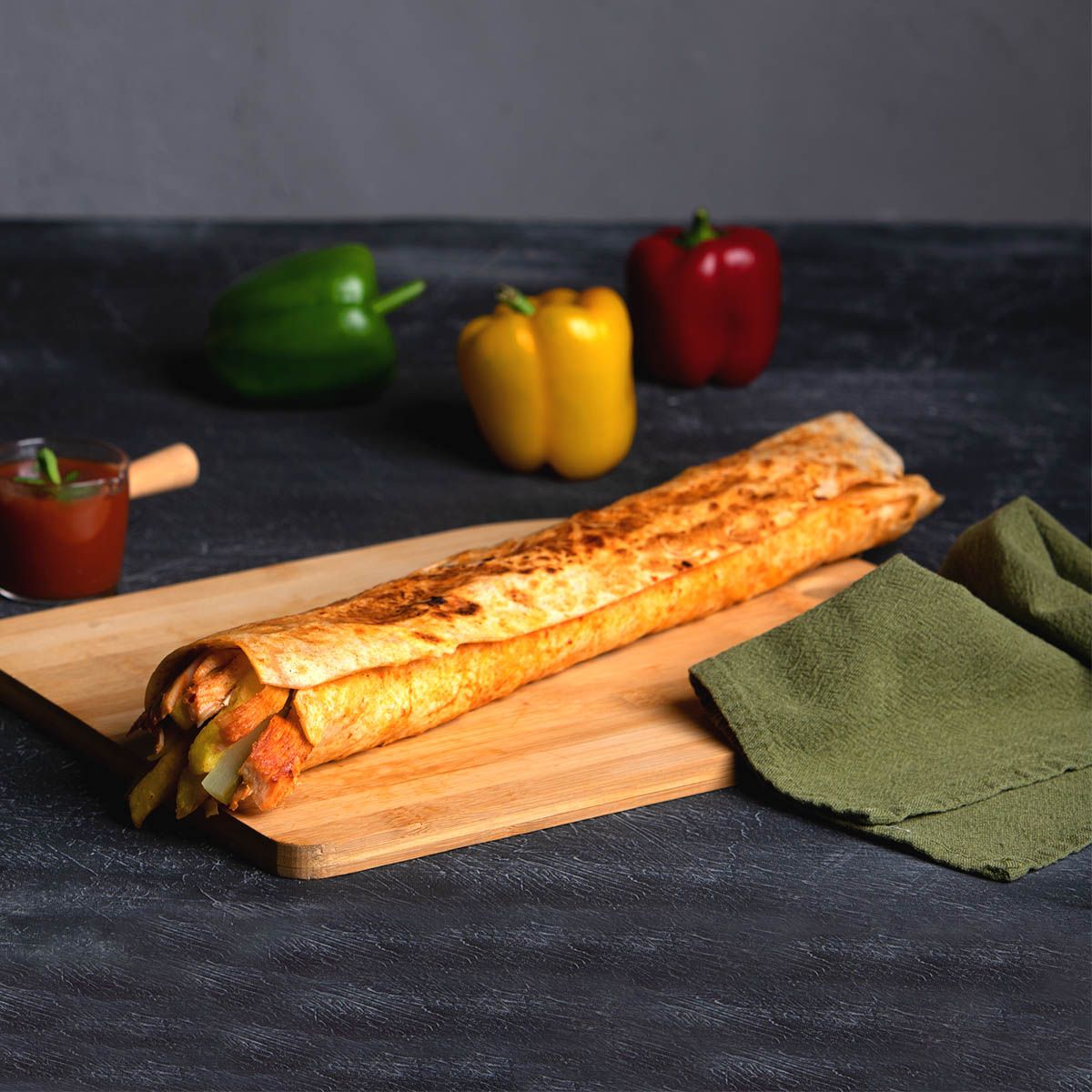Tavuk Döner L Dürüm (45 cm.)