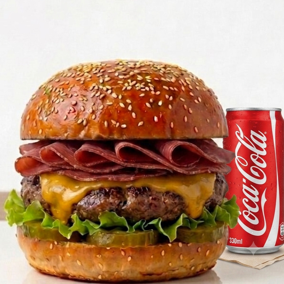 Coca Cola Doyuran Menü (Füme Burger Menü)