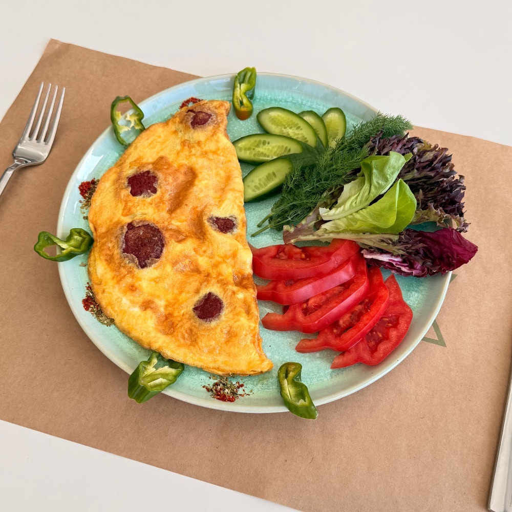 Sucuklu Omlet
