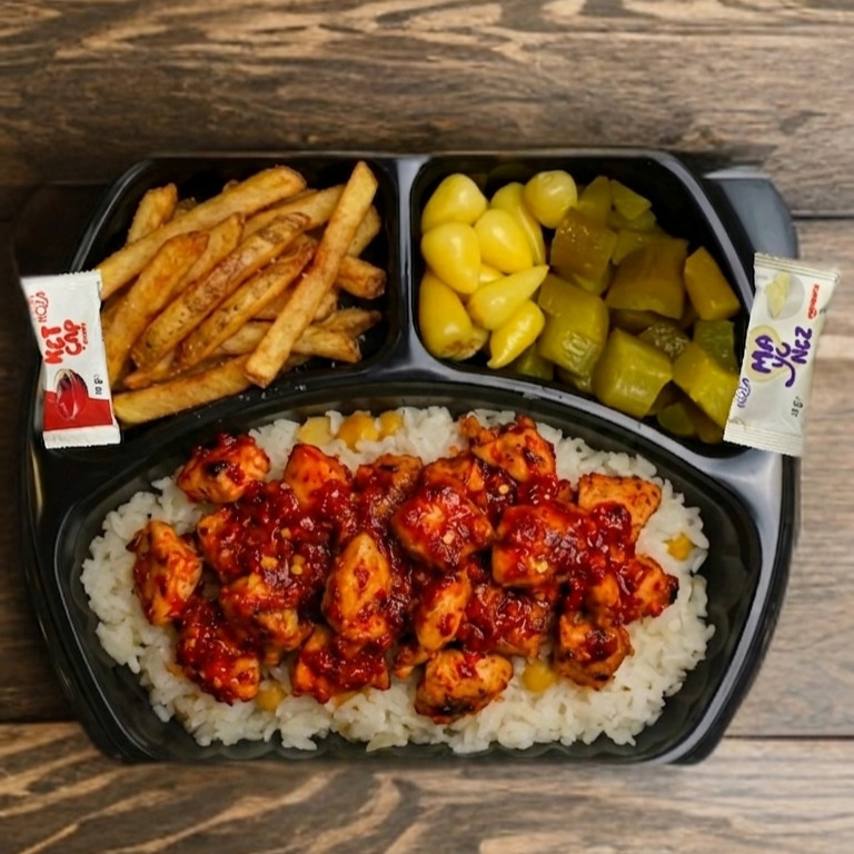 Hot Tavuklu Mısırlı Pilav (350 gr)