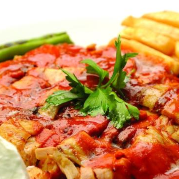 İskender (Tavuk Dönerden)