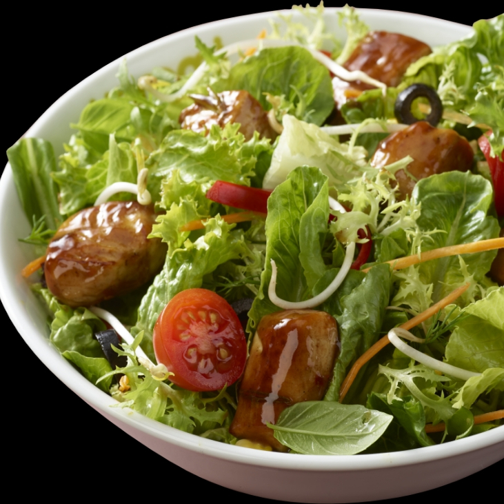 Barbekü Soslu Tavuklu Salata