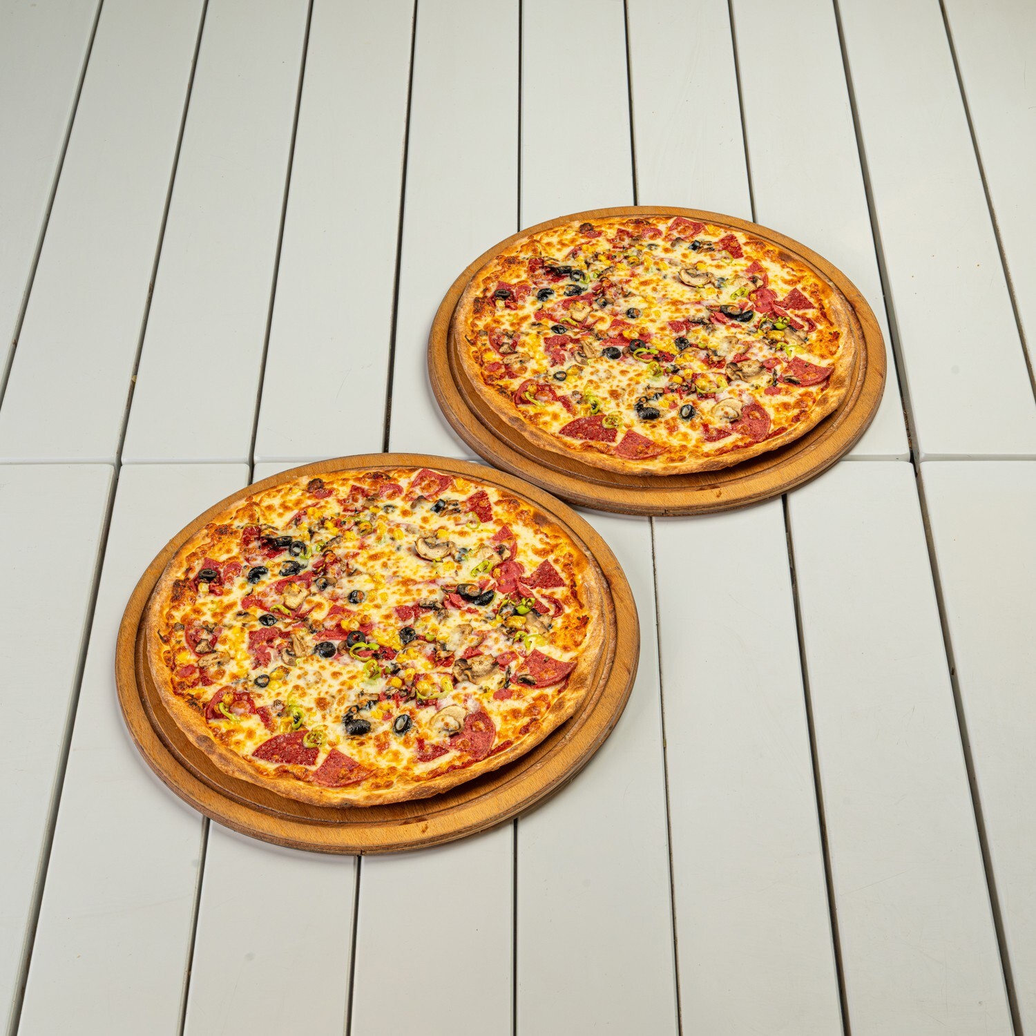 2 Orta Boy Pizza