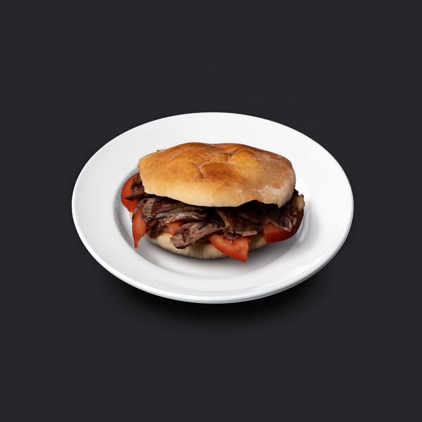 Tombik Ekmek Et Döner (80 gr. Yaprak Et Döner)