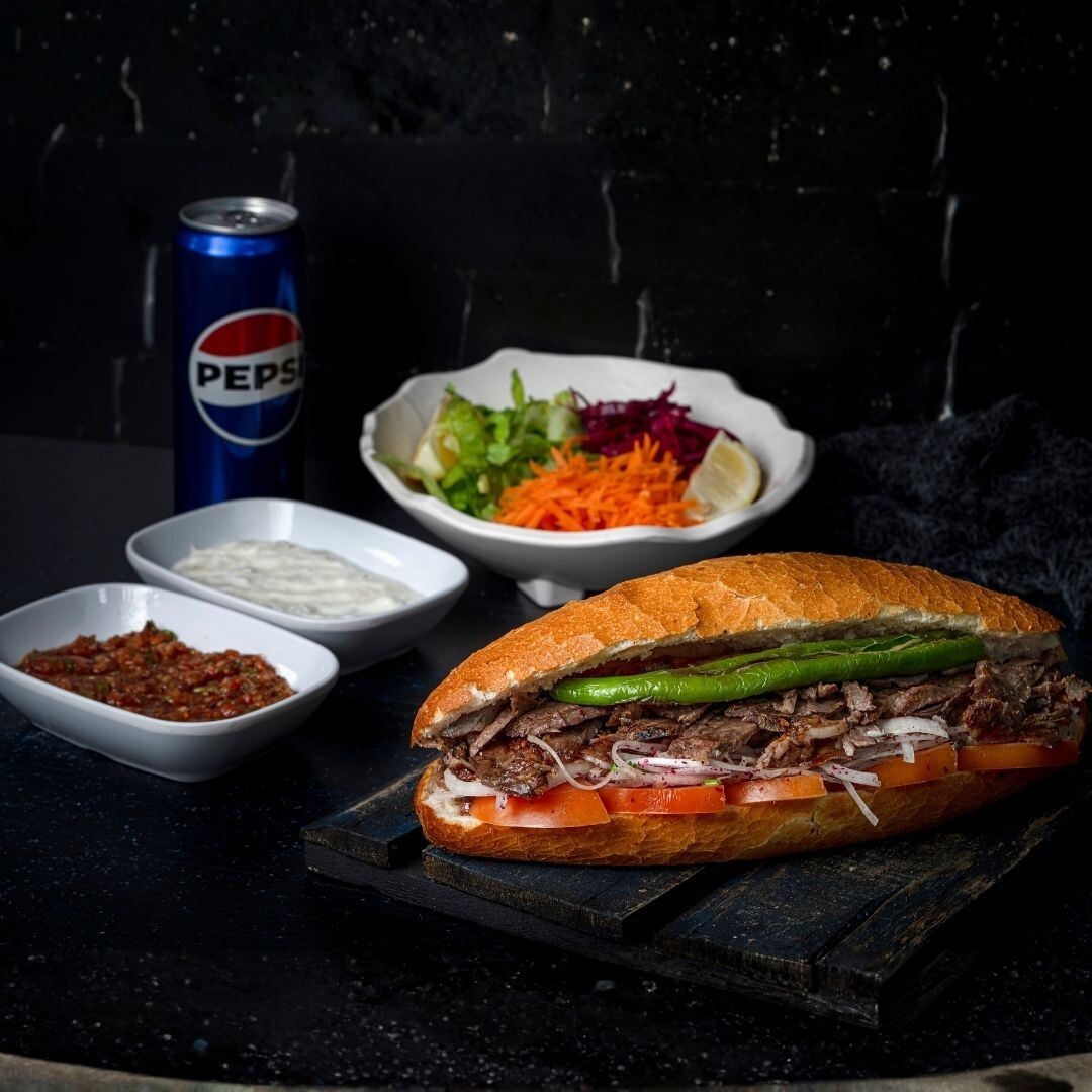 Ekmek Arası Et Döner Menü