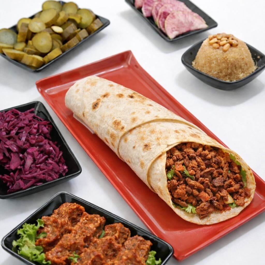 Et Tantuni Dürüm(çift lavaş)
