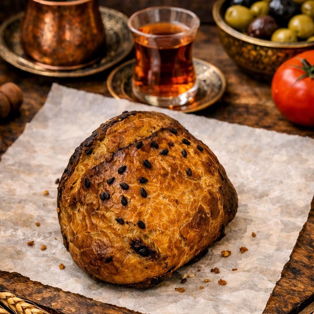 Dere Otlu Ev Poğaçası