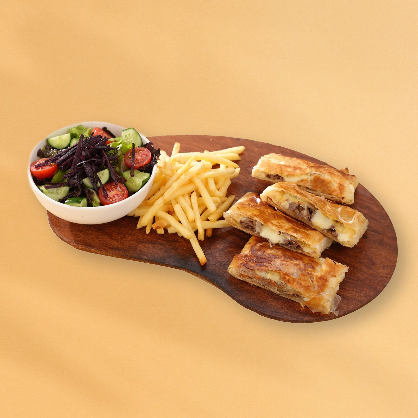 Çıtır Baklava Kaşarlı Tost