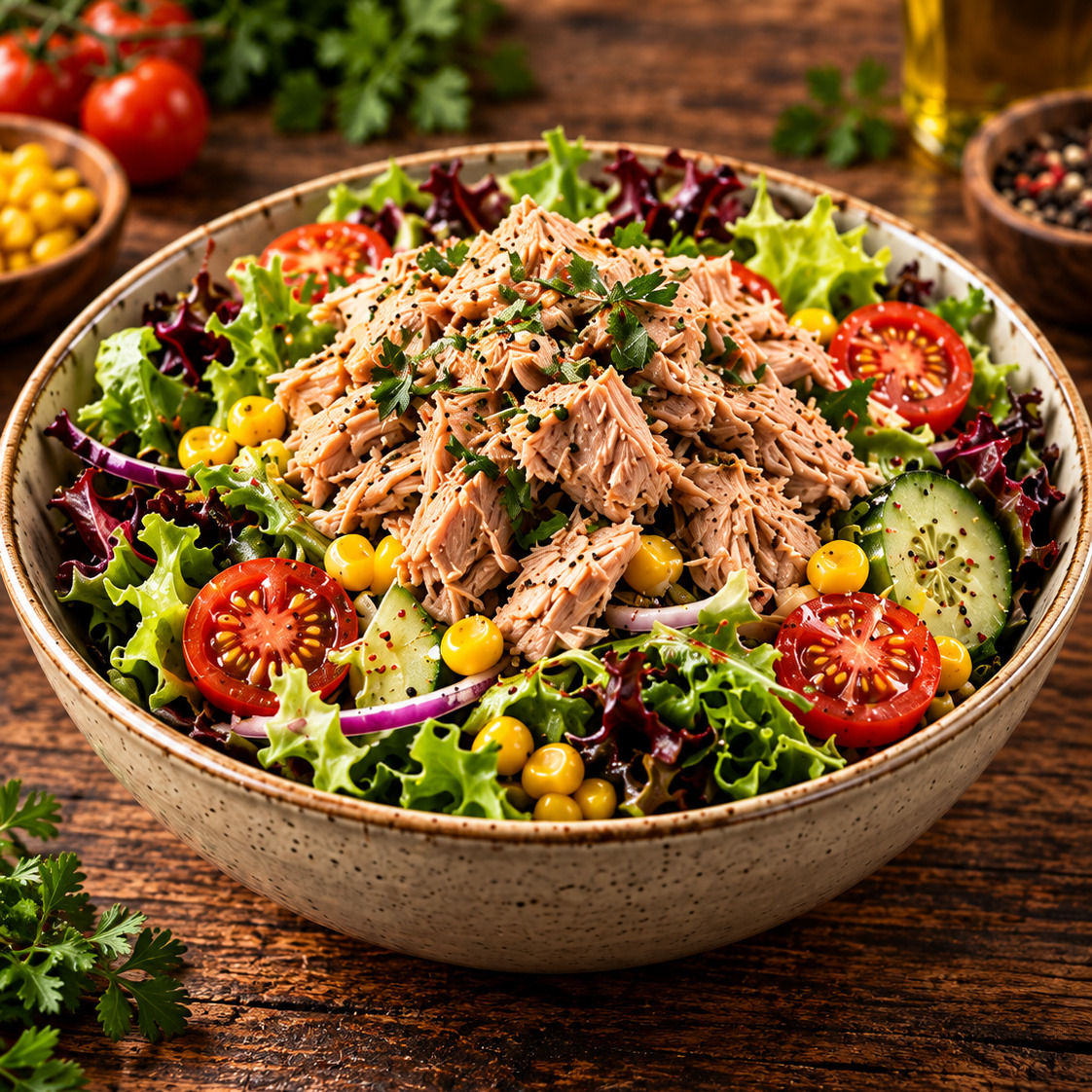 Ton Balıklı Salata