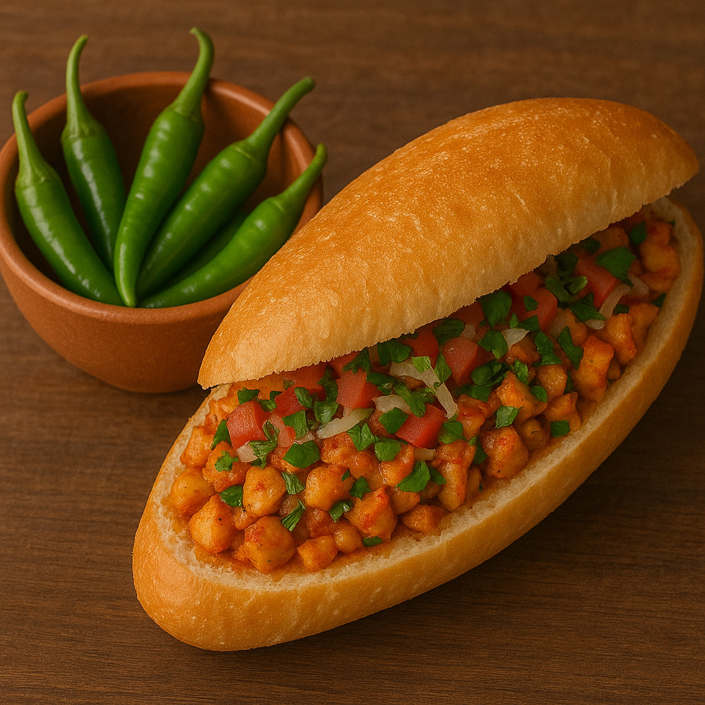Acı Soslu Ekmek Arası Tavuk Tantuni